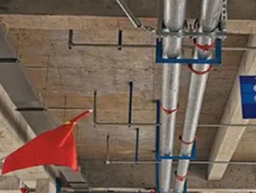 建水管廊支架的安装方法